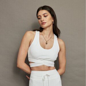 NWT EleVen by Venus Williams Advantage Sports Bra - White Size M